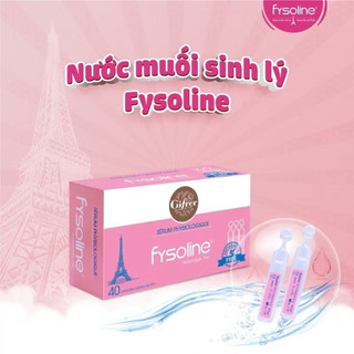 Nước Muối Sinh Lý Fysoline Pháp Cho Trẻ Sơ Sinh - Rửa Mũi, Vệ Sinh Mắt