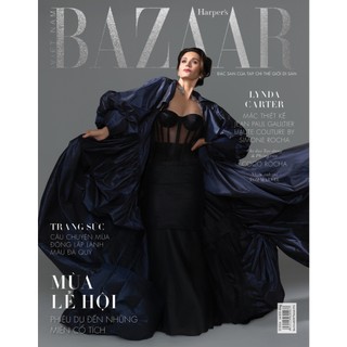 Tạp chí Harper's Bazaar tháng 12/2024 - Lynda Carter - Nhà sách An Thư