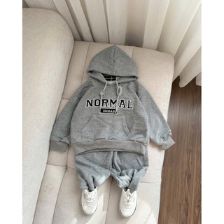 BỘ NỈ XÁM BÉ