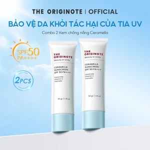 Combo 2 kem chống nắng Ceramella SPF50 PA+++ The Originote chống nắng mặt phục hồi da skincare sunscreen