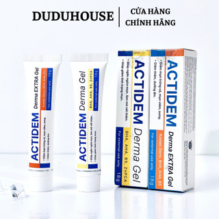 (Hàng Công Ty) Gel Actidem Derma Extra Gel giảm mụn mờ thâm mụn ngăn ngừa mụn tái phát 40g Duduhouse