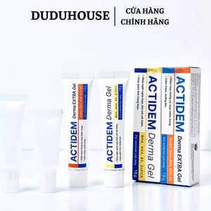 Gel Actidem Derma Extra Gel giảm mụn mờ thâm mụn ngăn ngừa mụn tái phát 40g Duduhouse