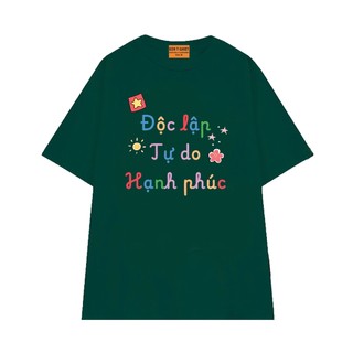 Áo Thun Việt Nam Độc Lập Tự Do Hạnh Phút Chất Vải Cotton 75 Mềm Mịn NGỐ TEE