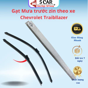 Gạt mưa xe Chevrolet Traibllazer gạt mềm không xương ( Giá 1 đôi )-Mẫu gạt lẫy
