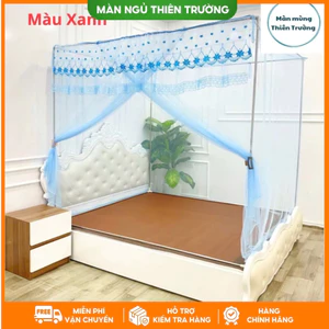 Màn+khung inox 304 không khoan tường cao cấp thiên trường_mẫu màn cửa vén tiện lợi sang trọng 2025