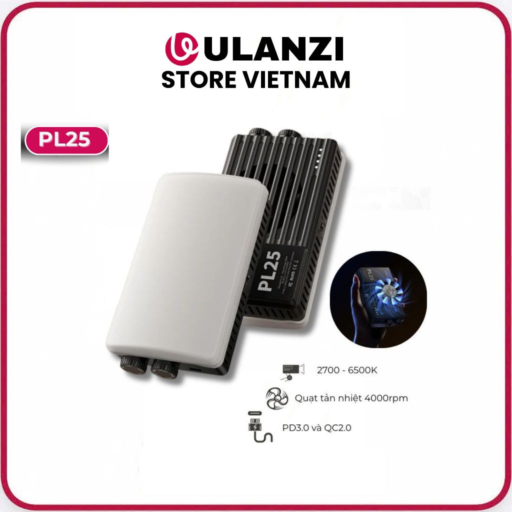 Đèn LED cầm tay Ulanzi PL25