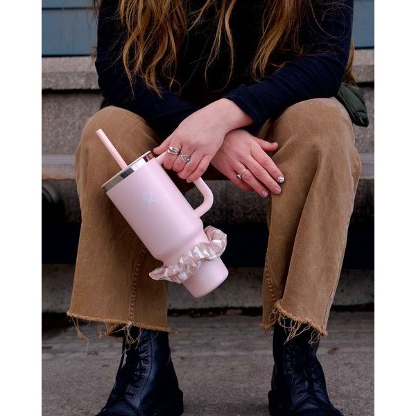 Ly giữ nhiệt Hydro Flask 710ml Around Travel Tumbler 24 oz chính hãng, kèm ống hút, an toàn sức khỏe