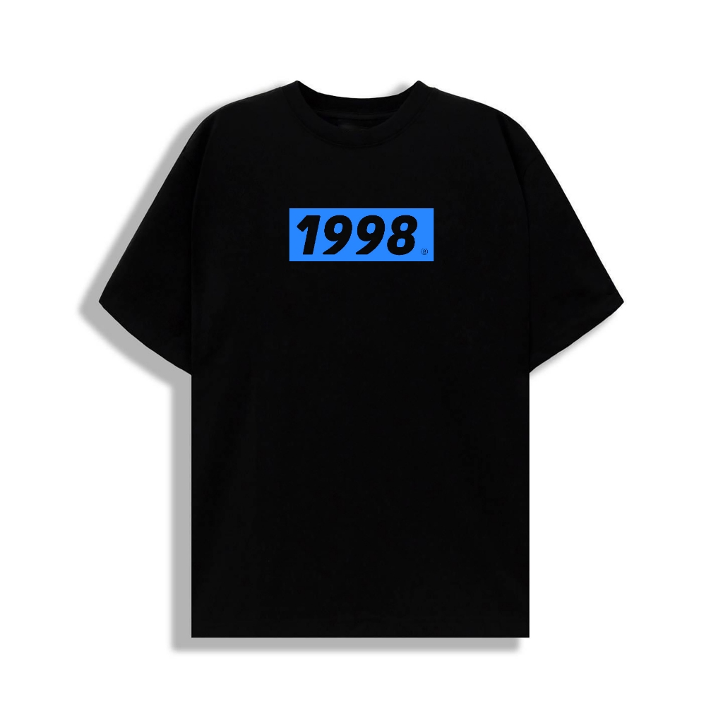 Áo thun Birth Year in năm sinh theo yêu cầu 2003-2017 100% cotton 40-100kg form suông Unisex Basetee