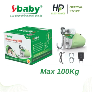 Máy đưa võng SBABY SH20 tải trọng 100kg dùng điện và sạc dự phòng