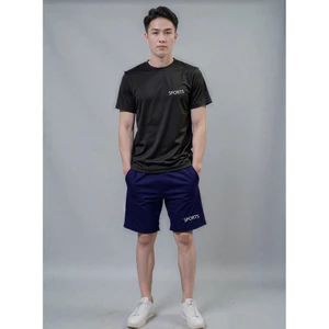 Quần short nam thể thao đùi cao cấp vải thun loại 1 co giãn 4 chiều quần thun ống rộng nam shop the thao kute