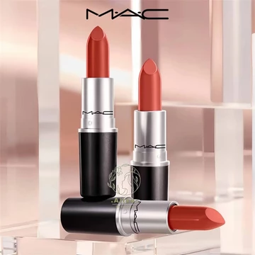 Son thỏi lì biểu tượng M.A.C Matte Lipstik 3gr / Mac Mini Satin Lipstick Rouge A Levres Powder Kiss Lipstick 1.8gr
