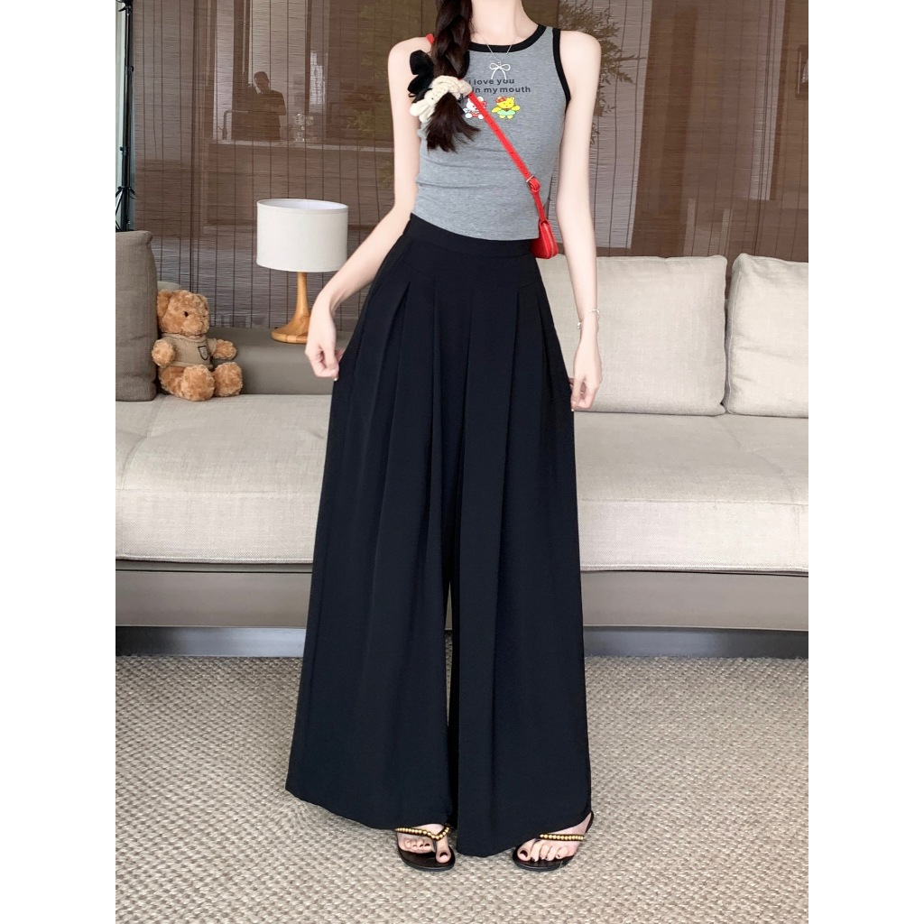 Quần Ống Váy 40-44cm Hàng Cao Cấp Size 35-80kg Ống Xoè Dáng Váy Xếp Ly, Quần Bigsie Nữ Lưng Cao Siêu Hách Dáng