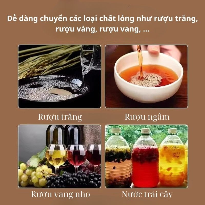 Dụng cụ hút rượu gia dụng, ống lấy rượu vang, ống tự hút, bộ lọc rượu trắng