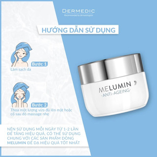 [HÀNG CÔNG TY] Kem dưỡng mờ đốm ban đêm Dermedic Melumin Anti-Dark Spots Concentrated Night Cream
