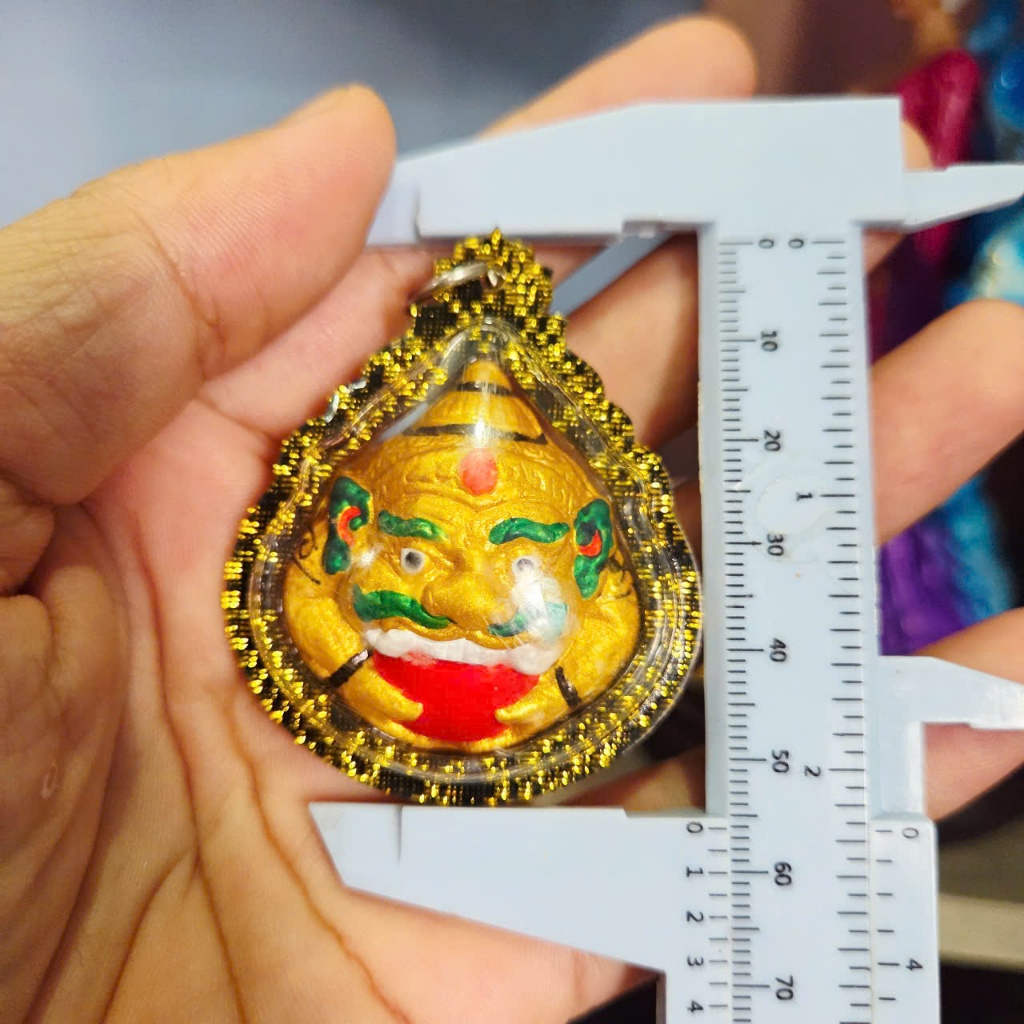 Mặt Dây Chuyền Rahu Khung Nhựa Cao Cấp – Kích Thước 5.5cm ✨