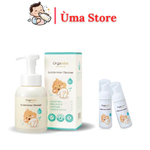 Bọt Rửa Mông Dung Dịch Vệ Sinh Hữu Cơ Orgabebe, Goongbe Hàn Quốc Cho Bé Từ Sơ Sinh
