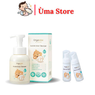 Bọt Rửa Mông Dung Dịch Vệ Sinh Hữu Cơ Orgabebe, Goongbe Hàn Quốc Cho Bé Từ Sơ Sinh