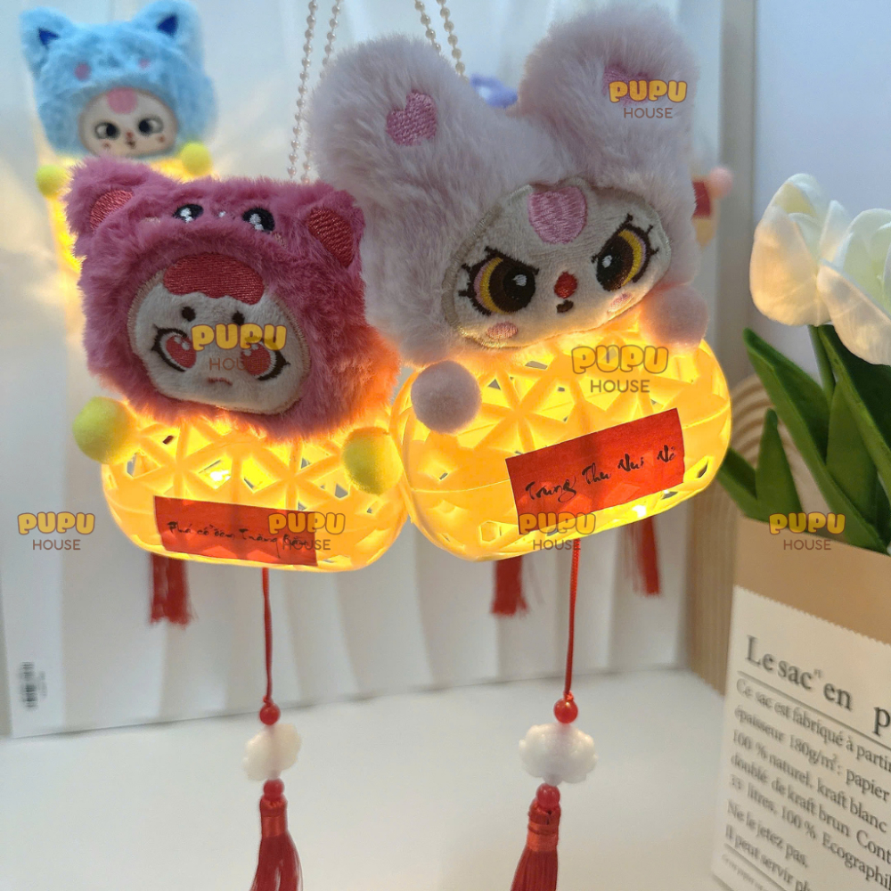 Lồng Đèn Trung Thu Đèn Trung Thu Gấu Bông Đa Dạng Màu Sắc Mẫu Mã Hot Trend Có Đèn Dễ Thương- Đồ Chơi PUPU HOUSE