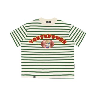 Áo Thun Boxy SỌC SHINCHAN YOUTHPOWER Form Rộng Nam Nữ Oversize Unisex Cotton 2 Chiều 250gsm Cổ Tròn Local Brand Việt Nam