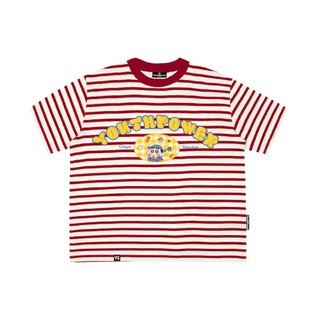 Áo Thun Boxy SỌC SHINCHAN YOUTHPOWER Form Rộng Nam Nữ Oversize Unisex Cotton 2 Chiều 250gsm Cổ Tròn Local Brand Việt Nam