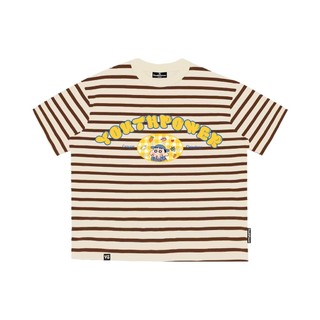 Áo Thun Boxy SỌC SHINCHAN YOUTHPOWER Form Rộng Nam Nữ Oversize Unisex Cotton 2 Chiều 250gsm Cổ Tròn Local Brand Việt Nam