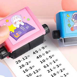 [Kho sỉ] Con Lăn Toán Học Máy In Thông Minh Tạo Phép Tính Cộng, Trừ, Nhân, Chia Cho Bé Học Toán Happykids