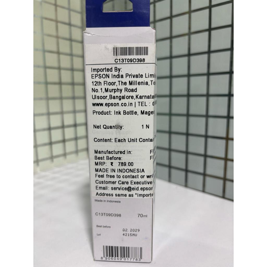 Mực In Epson 057 (M) Màu Đỏ Magenta Chính Hãng Cho Máy L8050 L18050 - Mực In Ảnh Sắc Nét, Bảo Vệ Đầu Phun Tuyệt Đối