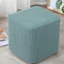 Vỏ đôn vuông nhung gân DECOR HOME SH, bọc đôn sofa vải nỉ nhung gân dày dặn mềm mại