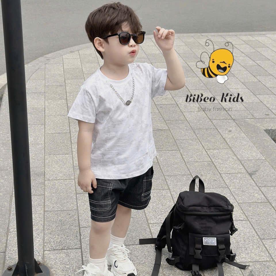 Bộ quần áo COTTON LOANG HOTTREND CHO BÉ TRAI, Bộ quần áo đi học đi chơi cho bé