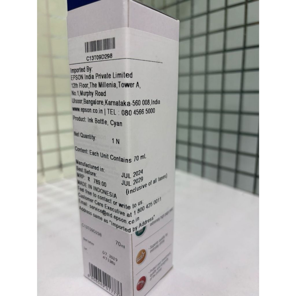 Mực in Epson 057 (C) Chính Hãng Màu Xanh – Cho máy L8050/ L18050