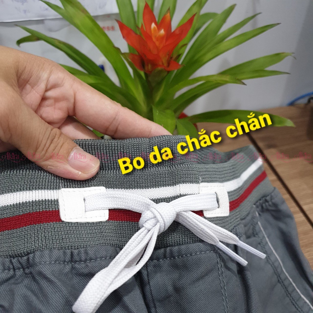 Quần short kaki nam lưng thun, vải bền đẹp thoáng mát, basic dễ phối đồ