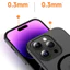 Ốp lưng Likgus PC nhám chống vân mỏng 0.5mm cho IPhone 17Promax 17Air 11 12 13 14 15 16Promax Pro