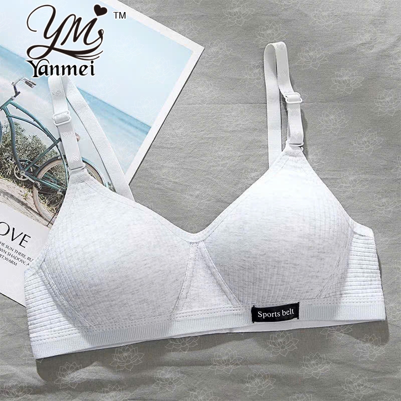 Áo Lót Nữ Sinh Không Gọng Cotton Mềm Mại Form Ôm Ngực  1852