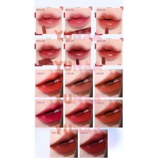[Y194B] Son kem BLACK ROUGE DOUBLE Layer Over Velvet - ĐỦ MÀU DL01 tới DL30