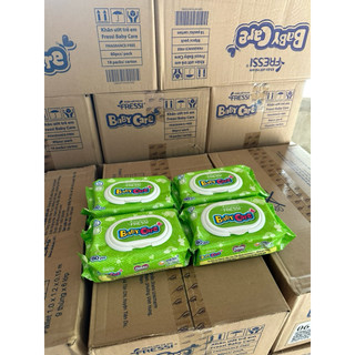 Khăn Ướt BabyLove - Baby care không hương 80 Miếng