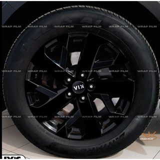 Decal dán mâm Kia Sorento, pvc không thấm nước, không bong tróc ( bộ 5bánh) - decal cao cấp không phai màu