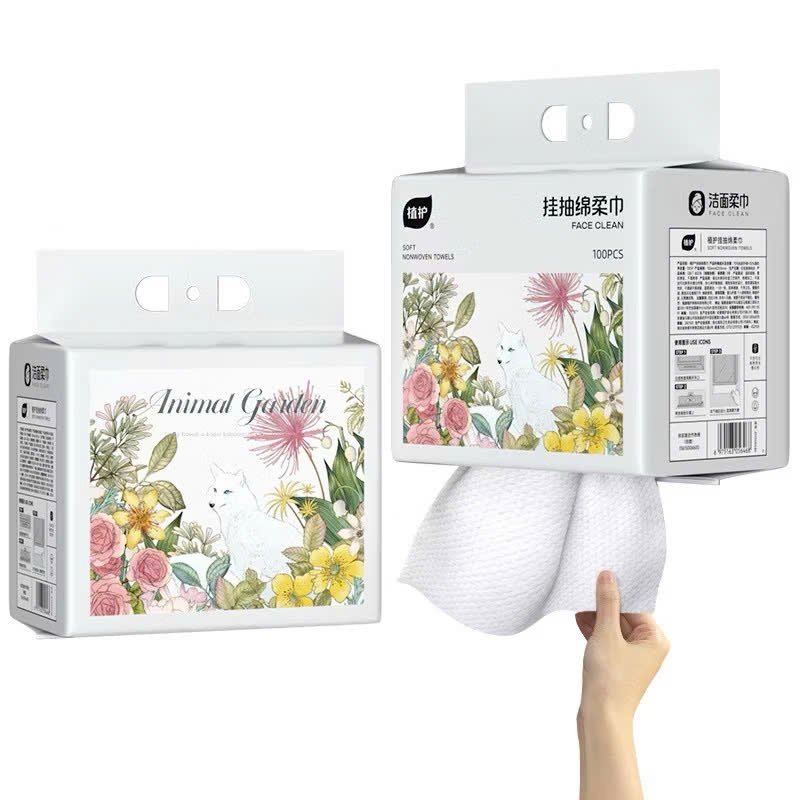 Khăn Giấy Rút Khô Đa Năng Dùng 1 Lần BOTARE ,Khăn Lau Mặt Khô, Lau Ướt Nội Địa Trung Cao Cấp