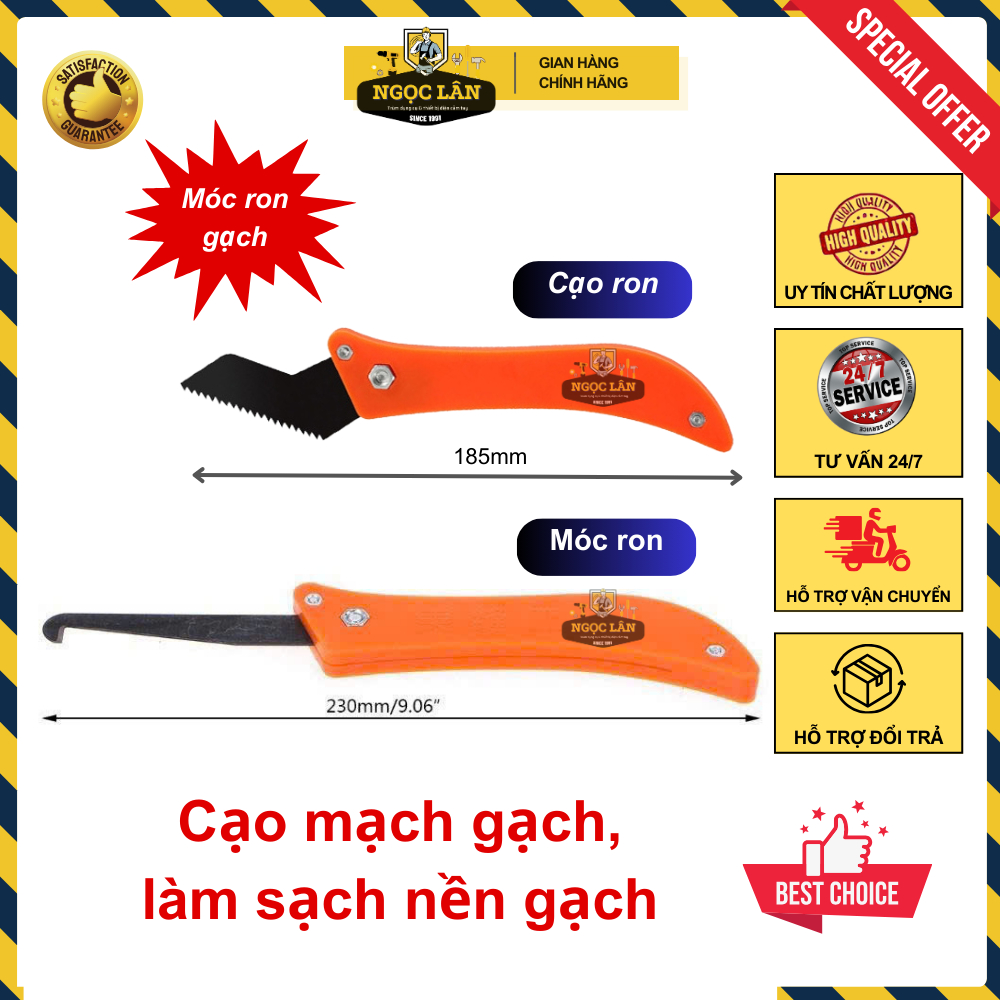 Dụng cụ cạo mạch gạch, Dao móc làm sạch mạch gạch, làm sạch ron nền nhà