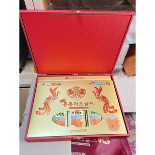 (Date 2/2028) Nước Đông Trùng Hạ Thảo Hàn Quốc Hộp Gỗ Đỏ hộp 60 gói x 30ml