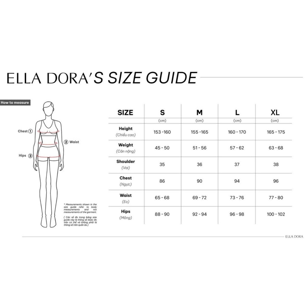Váy liền thân thiết kế Ella Dora cổ nơ dáng xòe nhẹ thanh lịch tay bồng duyên dáng [D96]