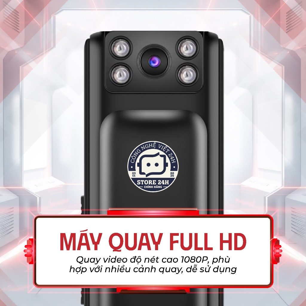 Camera M11 Full HD 1080, Ghi Âm, Quay Hồng Ngoại , Cam Giấu Kín Mini, Không Phát Sáng, Cam Mini