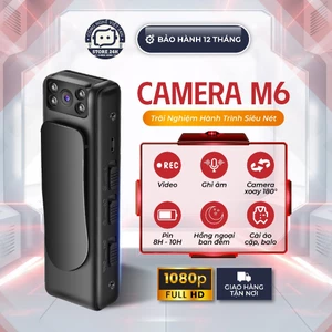 Camera M6 Full HD 1080P Kết Hợp Ghi Âm, Quay Hành Trình Sắc Nét, Nhỏ Gọn, Chống Rung, Góc Rộng 180°