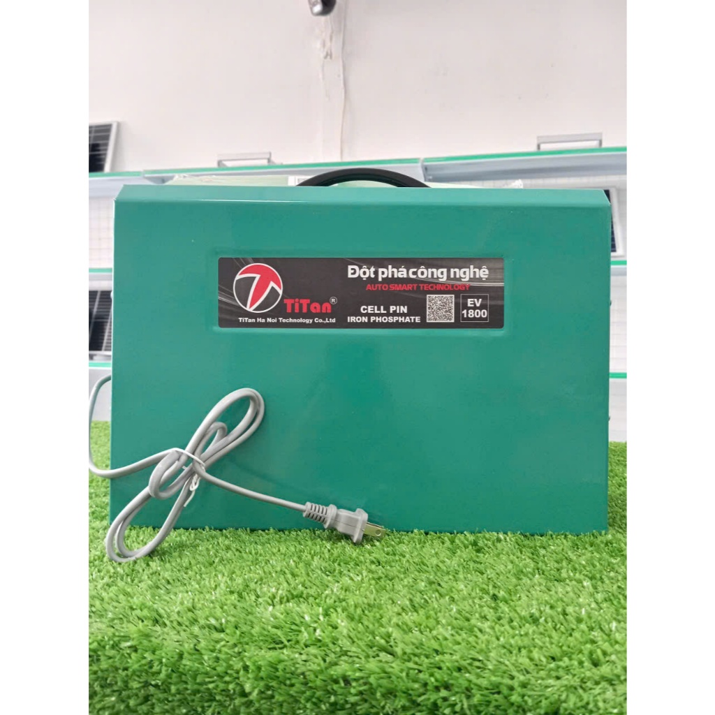 Bộ Lưu điện thông minh tự sạc, tự ngắt dùng cho cửa cuốn, thiết bị gia dụng, văn phòng....CHÍNH HÃNG TITAN