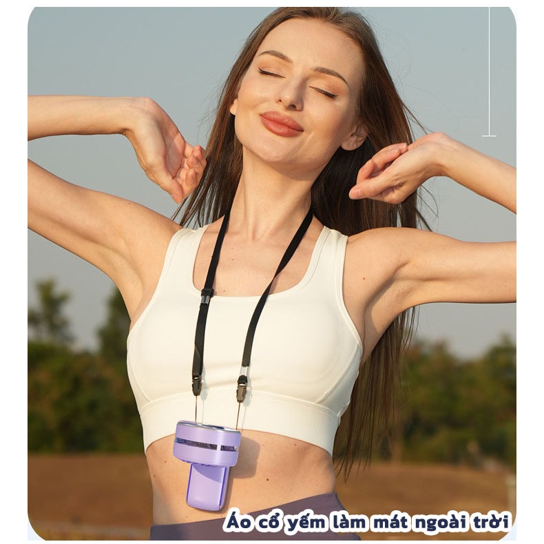 EXYT Quạt năng lượng mặt trời Mini có thể gập lại 4000 mAh Turbo Jet có thể sạc lại cầm tay Gió mạnh