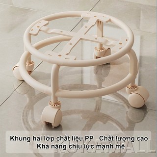 KUKA Ghế đôn thấp Eames PP có bánh xe Đơn giản đa năng Thoải mái tiện lợi  Phù hợp mọi không gian
