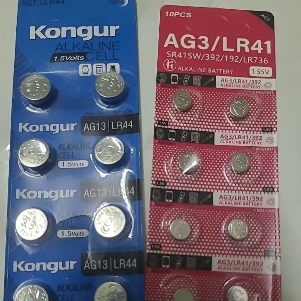 Pin nút áo LR 41/AG3 và LR 44/AG13 vĩ 10 viên | Shopee Việt Nam