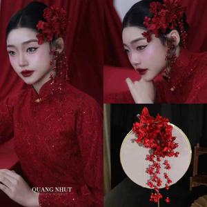 🔥🔥🔥Cài hoa cô dâu xinh kiểu trung|PHUKIENCUOIYENLINH