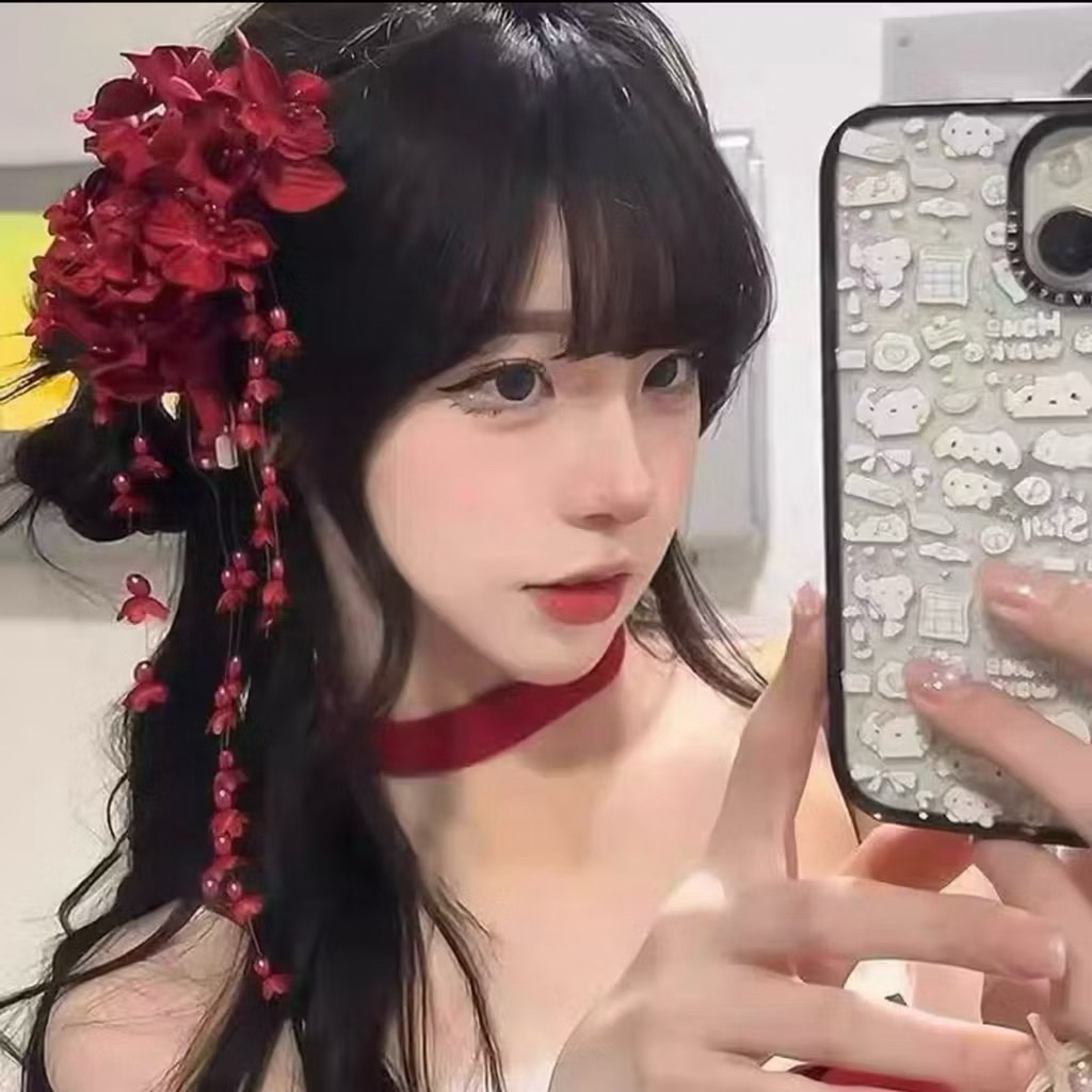 🔥🔥🔥Cài hoa cô dâu xinh kiểu trung|PHUKIENCUOIYENLINH