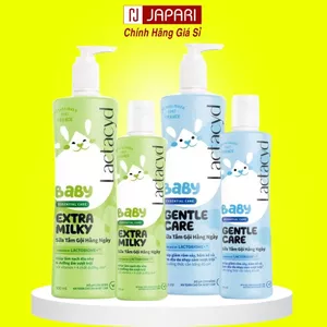 Sữa Tắm Gội Cho Bé Lactacyd CHÍNH HÃNG 250ml/500ml - Sữa Tắm Cho Bé Sơ Sinh Dịu Nhẹ, Thơm Lâu, Sữa Tắm Gội Trẻ Em Japari