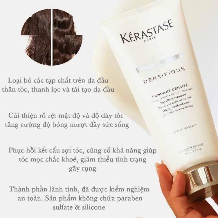 Dầu xả Kerastase Genesis , Densifique 200ml kem xả tóc